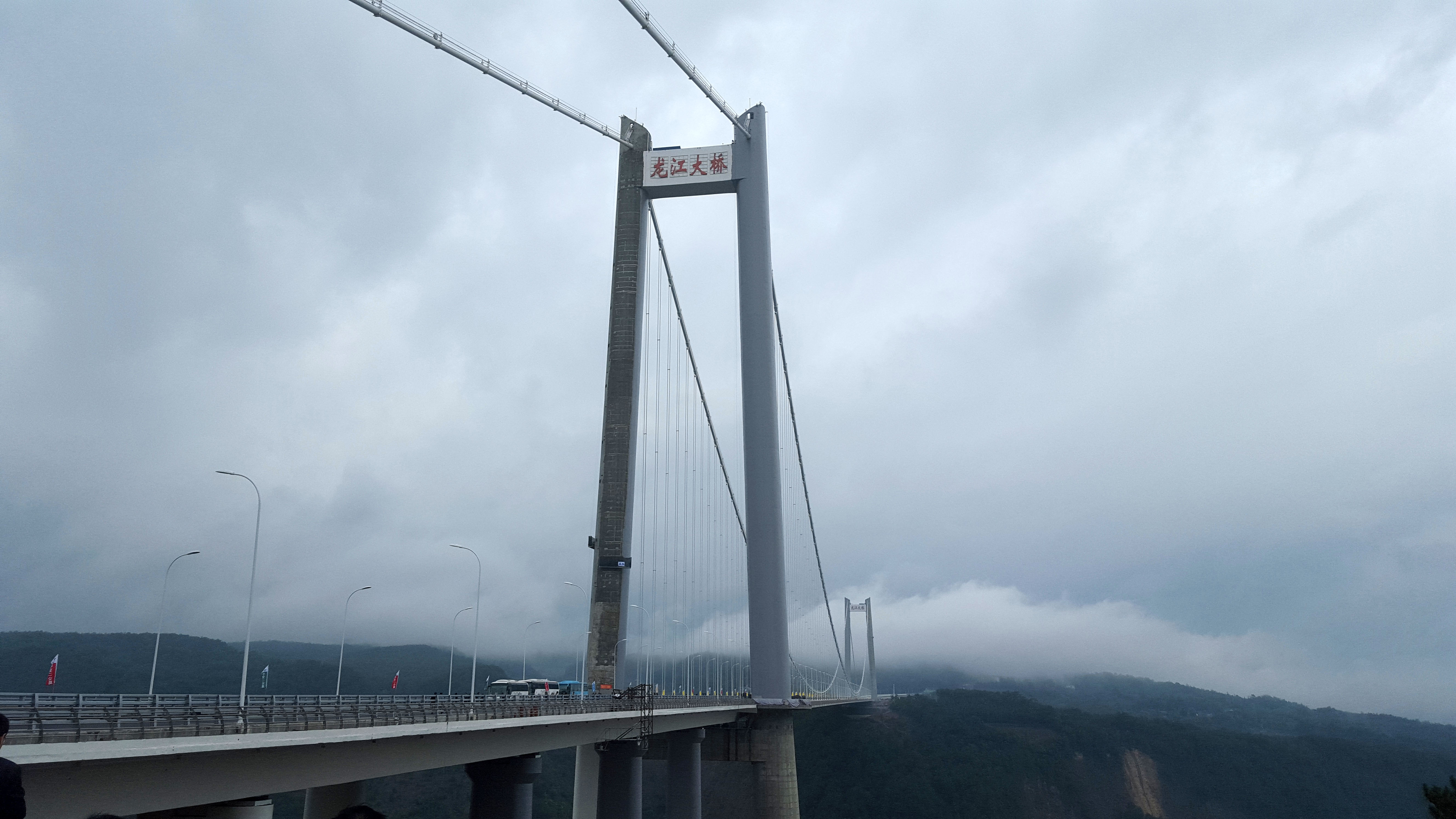 龙江特大桥采用OVM悬索桥锚碇体系